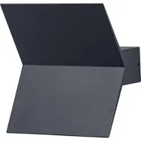 Osram Led ulkoseinävalaisin ENDURA STYLE BAT, Alumiini/harmaa/sinkki, Alumiini, Moderni