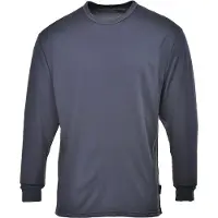 Portwest Base Layer harmaa tekninen pitkähihainen aluspaita