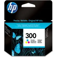 HP 300 3-väri mustepatruuna