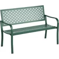 Outsunny 280 kg, tummanvihreä, 127x63x83cm
