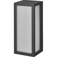 Osram Ulkoseinävalaisin ENDURA CLASSIC RADO, himmennettävä, Alumiini/harmaa/sinkki, Alumiini, Moderni