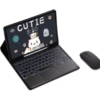 INF Bluetooth-näppäimistö ja hiiri Samsung Galaxy Tabille Samsung Galaxy Tab S7+/S8+/S7FE 12,4 tuumaa