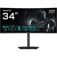 Gigabyte GS34WQCA 34" UWQHD, VA -kaareva pelinäyttö