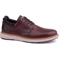 Pikolinos for man. M8D-4292C1 Dark brown Bilbao leather sneakers (41), Flat, Laces, Casual