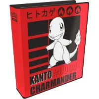 Pokémon Charmander Mini Kansio - 3 Taskua