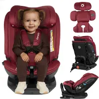 Lionelo Turvaistuin BASTIAAN RWF Isize 40150 cm isofix, Red Burgundy,