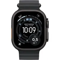 Apple Watch Ultra 3 GPS + Cellular 49mm Black Titanium Case with Black Ocean Band