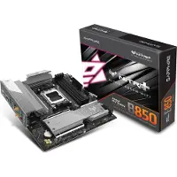 SAPPHIRE TECHNOLOGY NITRO+ B850M WIFI, AMD, Pistoke AM5, AMD Ryzen 7000 Series, AMD Ryzen 8000 Series, AMD Ryzen 9000 Series, Pistoke AM5, DDR5-SDRAM, 192 GB (52123-01-40G)