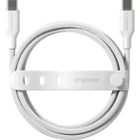PanzerGlass – PGE Racing 60W USB-C to USB-C 2M White (EM85432)
