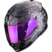 Scorpion EXO-491 Dream Integraalikypärät Musta/Violetti unisex, size 2XS