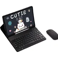 INF Bluetooth-näppäimistö ja hiirisetti Samsung Galaxy Tab S6 Lite 10.4 tuumaa - Klassinen musta