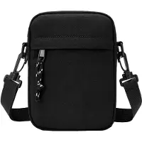 INF Miesten crossbody-puhelinlaukku - kevyt ja tyylikäs Black