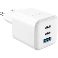 FIXED Super Fast Mini Charger 65W 2xUSB-C PD + USB-A White