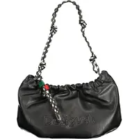 Desigual Bag_Half Logo Waverly - Black - ONE SIZE