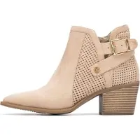 Xti for woman. 14526502-BEIGE Ankle boots 145265 beige (38), Flat, None, Casual