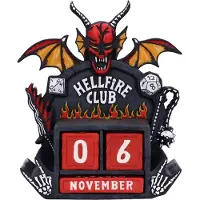 Nemesis Now Stranger Things Hellfire Club ikuinen kalenteri