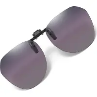 INF Polarisoidut Klipsikiinnitettävät Aurinkolasit Kotelolla Purple
