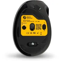 BakkerElkhuizen – BakkerElkhuizen MidWay, Oikeakätinen, Vaakasuuntainen muotoilu, Optinen, RF Wireless + Bluetooth + USB Type-C, 2400 DPI, Harmaa, Musta (BNEMW3MVMR)
