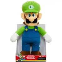 JAKKS Pacific Jumbo Luigi Super Mario Nintendo 50cm Nalle