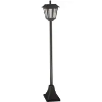 Bigbuy Älykäs Puutarha Aurinkokatuvalaisin 130 cm 20 Lm