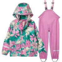 Helly Hansen K Bergen 2.0 Pu Rainset Aop - Pink - 98