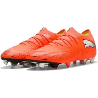 Puma Future 9 Ultimate Low Cut Fg Unleashed - Hehkuva Punainen/valkoinen/musta/hopea - Nurmi (Fg), koko 44