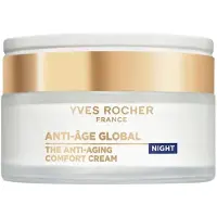 Yves Rocher Anti-Age Global elvyttävä yövoide ryppyjen ehkäisyyn 50 ml