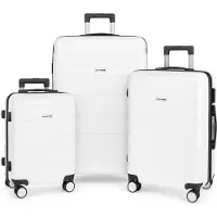 Omna Sarja 3 matkalaukut 3in1 ABS pyörillä matkatavarat 94L+63L+40L