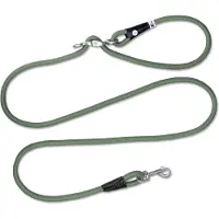 Curli Vario Comfort -talutushihna, sammal koko S 200 cm pitkä, Ø 8 mm koira