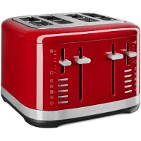 KitchenAid leivänpaahdin 4 viipaletta Empire red