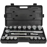 AWTOOLS Kuusiohylsysarja AW39021; 3/4''; 19-50 mm; 21 kpl.