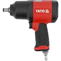 YATO Paineilmakäyttöinen mutterinväännin iskumekanismilla YT-09546; 1/2''