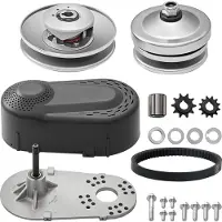 Vevor -vetokytkin, 2–8 hv:n moottori, 2000 rpm:n erittäin luja vetokytkin epäsymmetrisillä pyörillä ja kestävällä kumihihnalla, tukeva ja kestävä kytkin kaikilla lisävarusteilla, sopii erilaisiin moott