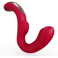 Sex HD Genie - G-piste ja klitoriskiihotin - punainen
