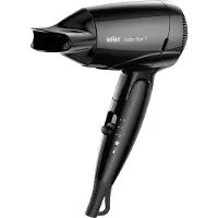 Braun HD130, Musta, Rispustusrengas, 1200 W, 100 - 240 V, 50 - 60 Hz, 350 g (BRHD130E)