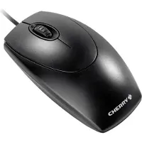 Cherry M-5450, Molempikätinen, Optinen, USB Type-A + PS/2, 1000 DPI, Musta