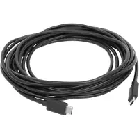 OWL LABS USB-C-uros-USB-C-kaapeli - LABS - Meeting 3 - 4,87 m - Musta - Yhteensopiva USB-C-laajennusten kanssa