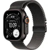 Apple Watch Ultra 3 GPS+Cellular 49 mm Mustatitaani-kotelo MF0J4 Musta Ocean-ranneke