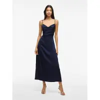 Vila Viravenna Strap Ankle Dress - Noos/Oc - Navy - 44