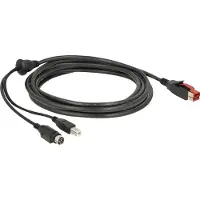 DeLOCK 85490, 4 m, USB B, USB 2.0, 0,48 Gbit/s, Musta