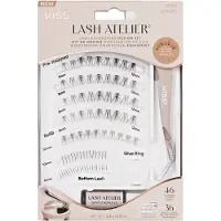KiSS Lash Atelier Desing Kit liimattavat tupsuripset sisältää liimaa 01 1 kpl