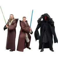 Hasbro Star Wars - The Black Series - The Phantom Menace (3-Pack)(Qui-Gon Jinn. Darth Maul Obi-Wan Kenobi) 15cm