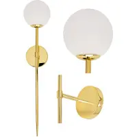 Toolight Moderni Seinävalaisin 90cm APP582-1W Kulta