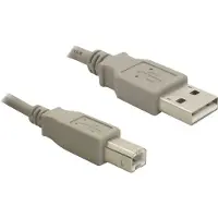 DeLOCK 82216 USB cable 3 m USB 2.0 USB A USB B Grey (82216)