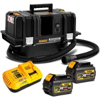 DeWalt Akkupölynimuri DCV586MT2-QW; 54 V; 2x6,0 Ah akku