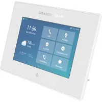 Grandstream Networks GSC3570, 17,8 cm (7"), TFT, 1024 x 600 pikseliä, Kapasitiivinen, H.264, H.264 BP, AGC, AJB, CNG, G.711, G.722, G.726-32, G.729A,