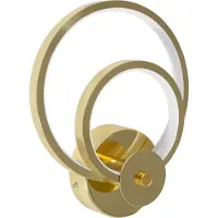 Toolight Led-seinävalaisin App1043-w Kulta