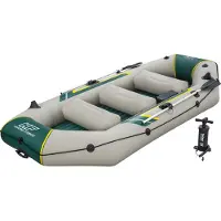 Bestway 65157 / 23, Koskenlasku, Lautta, Harmaa, 4 henkilö(t), 500 kg, 2200 W