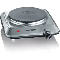 Severin KP 1092 -keittolevy, 1500 W, harjattu ruostumaton teräs