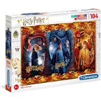 Clementoni 61885 61885-Jigsaw Harry Potter-104-palan palapeli lapsille moniv rinen